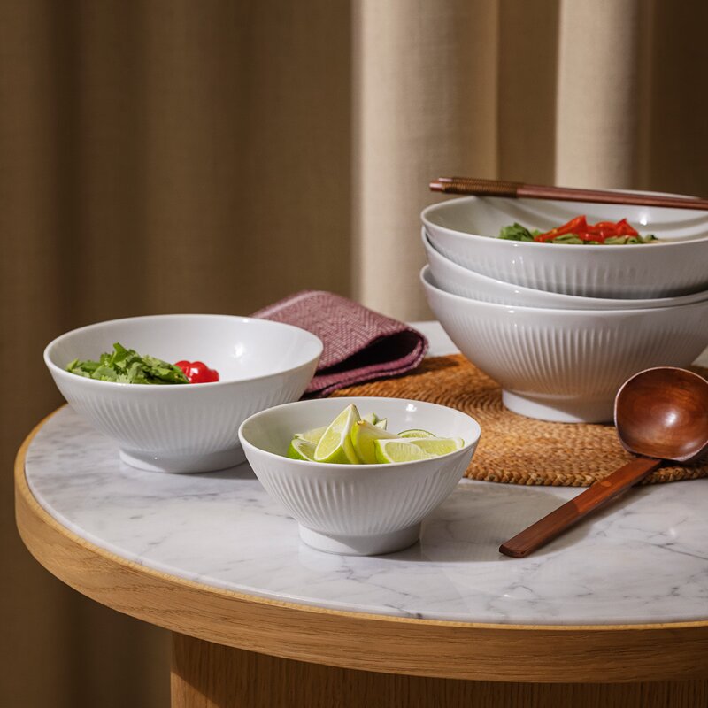 Eva Trio Legio Nova Ramenskål 20 cm vit