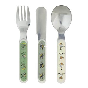 Rätt Start Pippi barnbestick 3 delar Cirkus