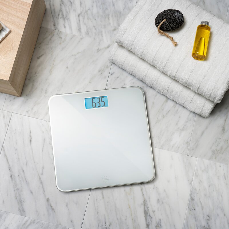 OBH Nordica Classic Light personvåg 160 kg EN1501N0 vit