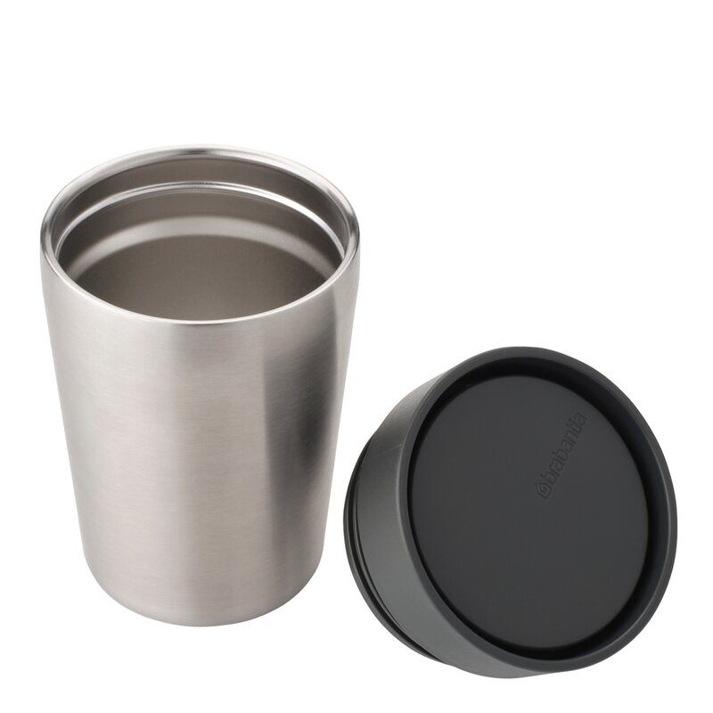 Brabantia Make & Take termosmugg 20 cl mörkgrå