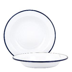 Kockums Jernverk Tallrik djup 22 cm Vit