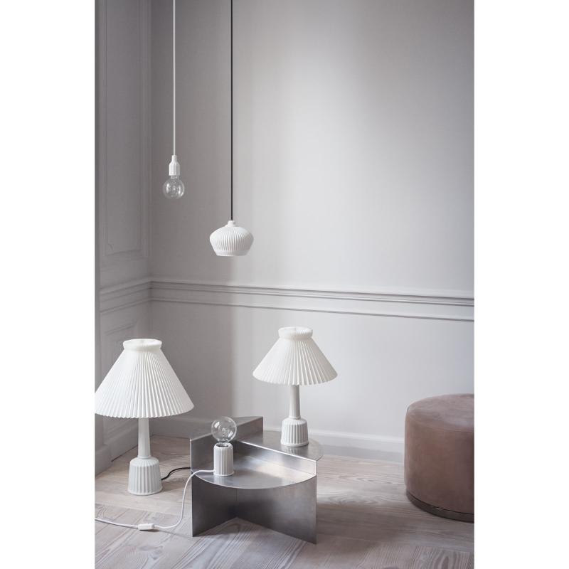 Lyngby Porcelæn Esben Klint Lampa Uk Plug 67 cm Vit