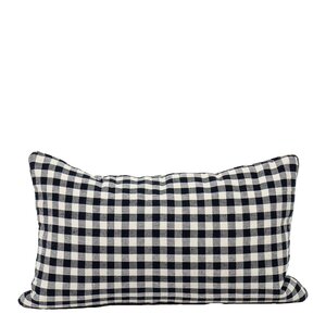 A World of Craft Eco Hugo kuddfodral 30x50 cm svart/vit