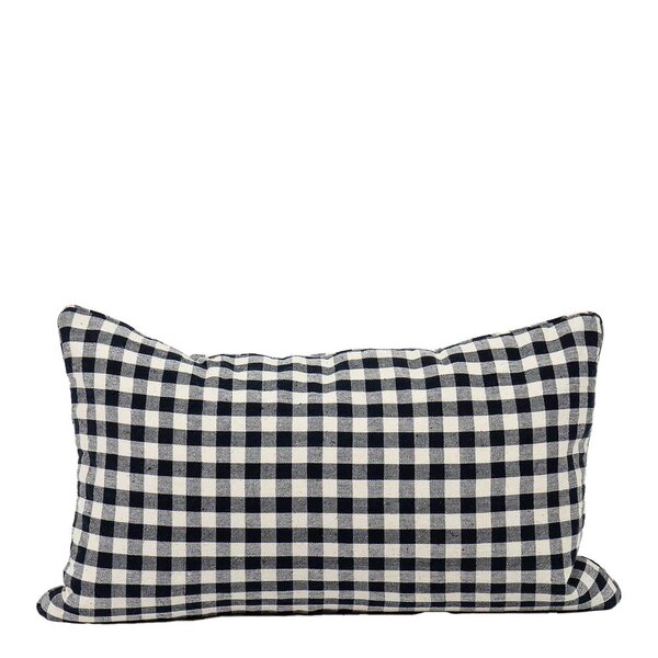 A World of Craft Eco Hugo kuddfodral 30x50 cm svart/vit