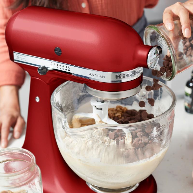KitchenAid Artisan Köksmaskin 4,8 + 3 L Röd