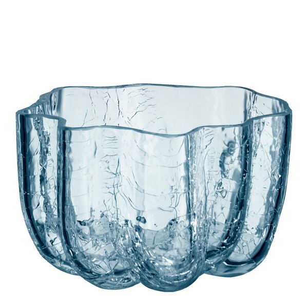 Kosta Boda Crackle ljuslykta 5,8 cm cirkulär