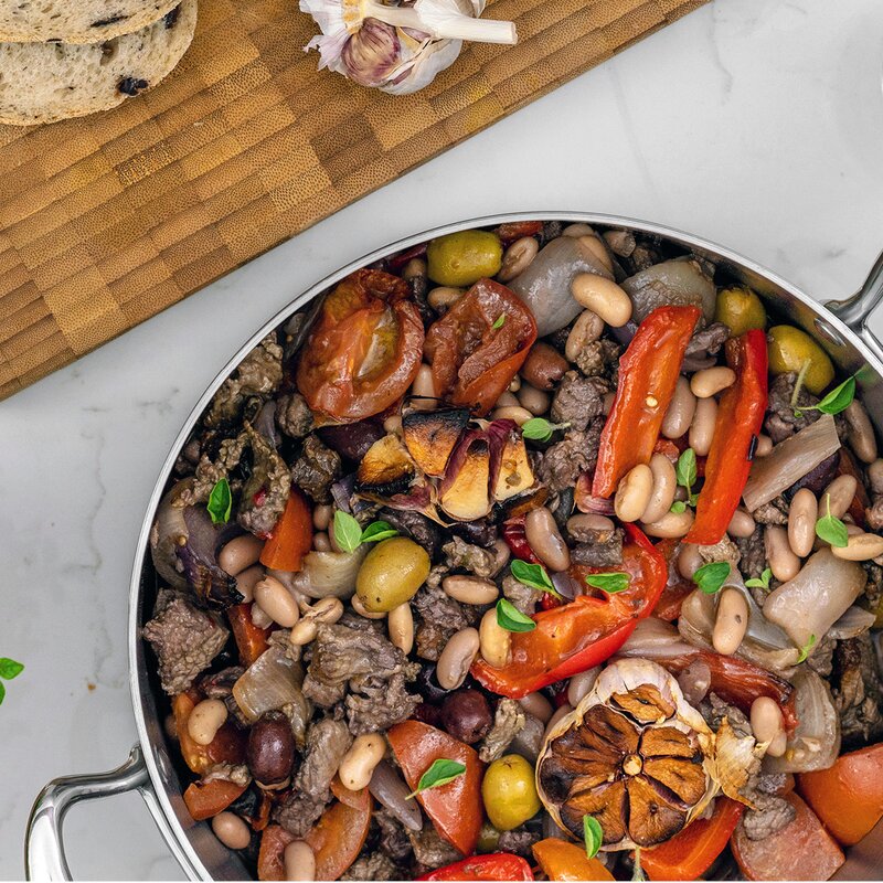 Samuel Groves Classic Stainless gryta med lock 5 L