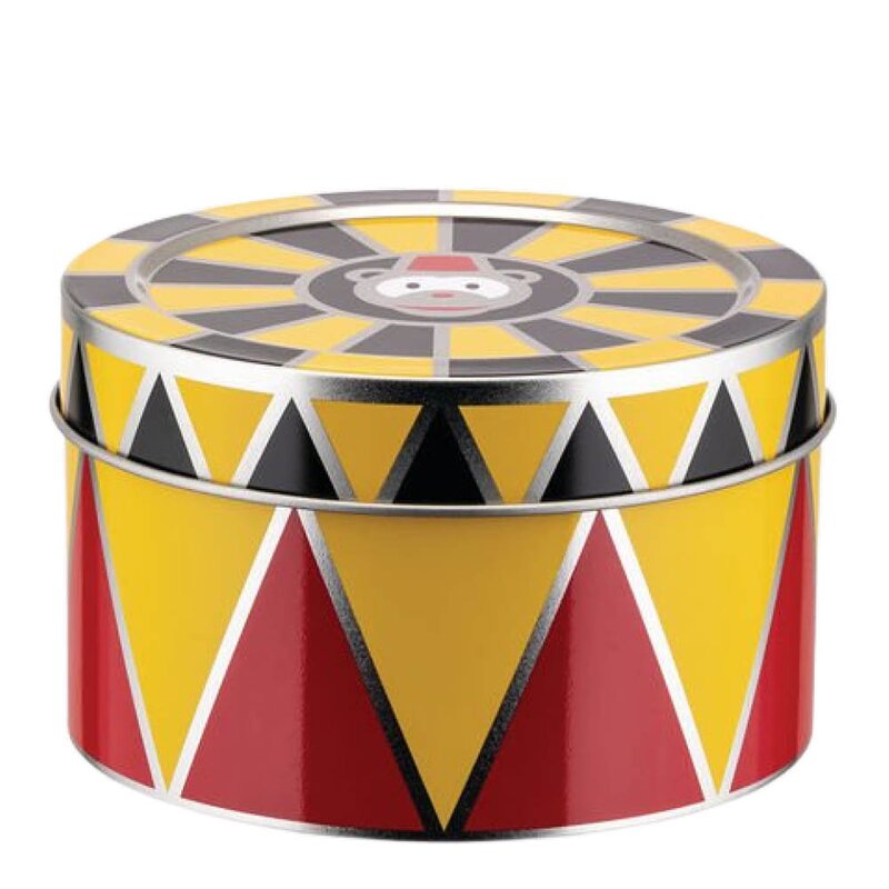 Alessi Circus plåtburk set 3 delar multi