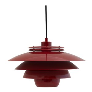 Dyberg Larsen EJKA pendellampa 20 cm mörkröd