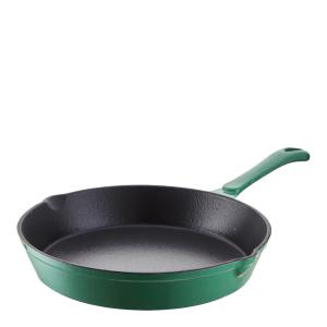 Barbary&Oak Stekpanna Gjutjärn rund 26 cm 1 L Grön