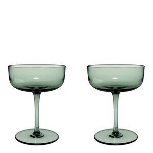 Villeroy & Boch Champagneglas coupe 10 cl 2-pack Sage 
