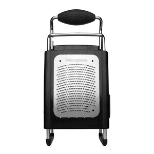 Microplane Box Grater rivjärn med 4 sidor 27 cm svart