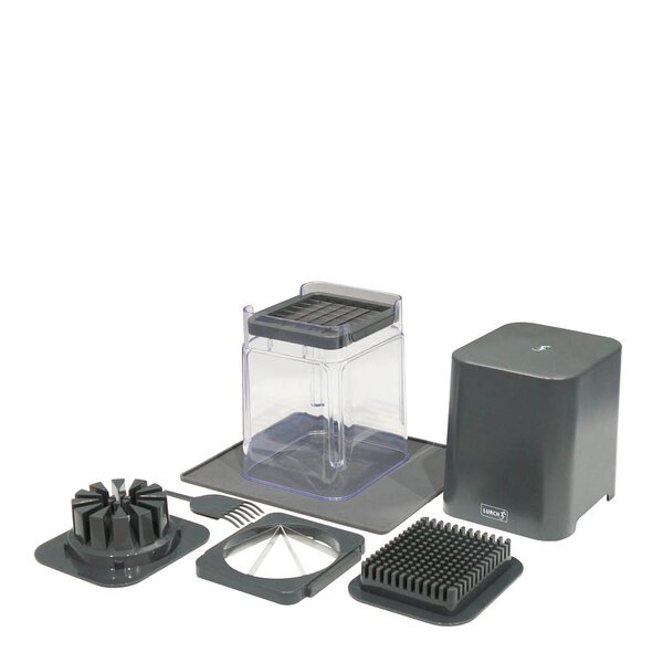 Lurch Kubus tärnings- och stavhackare för frukt och grönsaker