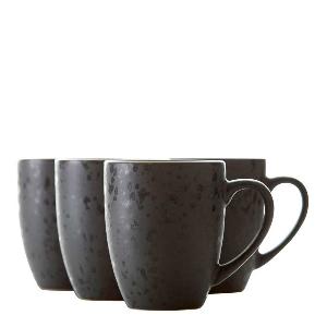 Bitz Mugg 4-pack Svart/Blå