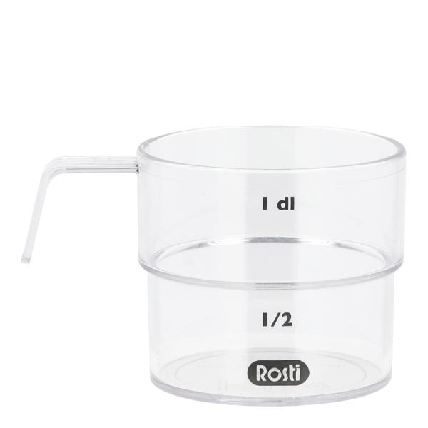 Mensura Decilitermått 100 ml Klar