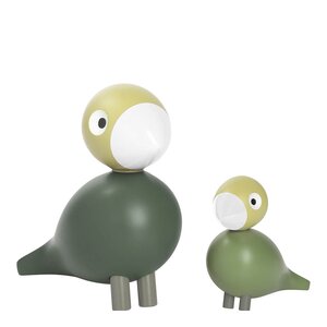 Kay Bojesen Denmark Fågelpar Liv & Lykke grön