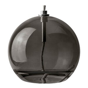 Mette Ditmer Aura oljelampa 10x9,5 cm smoke grey