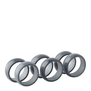Broste Copenhagen Servettring Kit 6-pack Grå