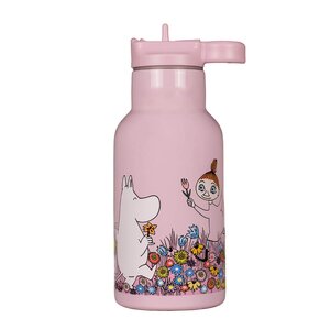 Rätt Start Mumin vattenflaska 0,34 L Äng rosa