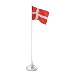 Rosendahl Ro Bordsflagga Dansk H35 cm Silverfärgad