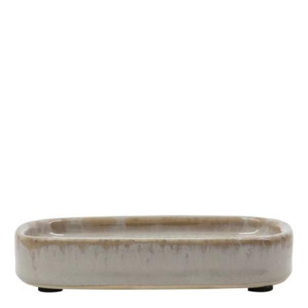 Meraki Datura Tvålhållare 12 cm Shellish Grey