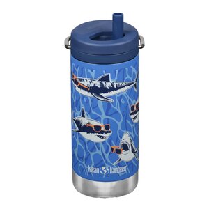 Klean Kanteen TKWide termosmugg 35 cl med vridlock Sharks in Shades
