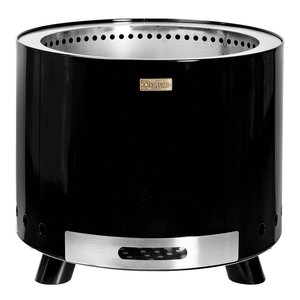 Espegard Pilar 50 eldtunna renbrännande eldstad 40 cm svart