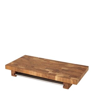 Culimat Mathias Dahlgren Edition skärbräda i ek med rostfri bricka 50x25 cm