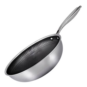 Haws Santo wokpanna 28 cm stål/svart