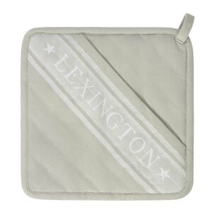 Lexington Icons grytlapp stjärna 25×25 cm sage green/white