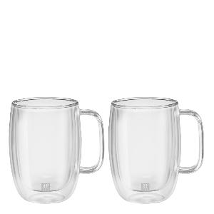 ZWILLING Sorrento Latte Macchiato Mugs - Set of 2, 450 mL