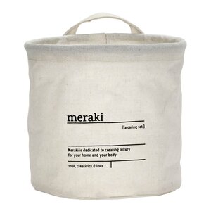 Meraki Förvaringskorg 15x15 cm vit