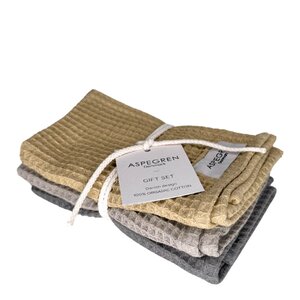 Aspegren Gåvoset disktrasa 30x35 cm 3-pack lemon curd