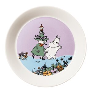 MoominArabia Mumin assiett 19 cm Vänner för alltid 80 år