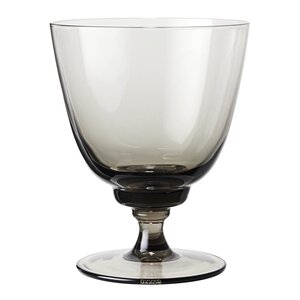 Holmegaard Flow Glas på fot 35 cl Smoke