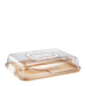 Modern House Daily Use serveringsfat med lock 39x29 cm bambu