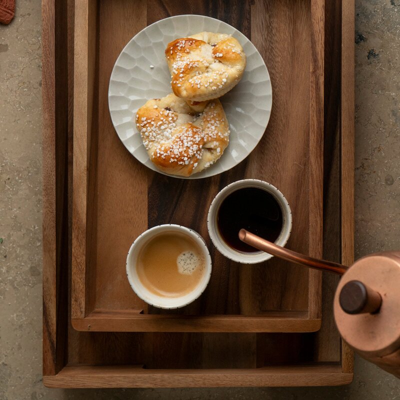 Zassenhaus Serveringsbricka i akaciaträ 42x28x6 cm