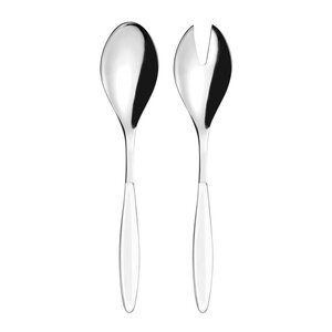 Guzzini Feeling salladsbestick 25 cm 2 delar white