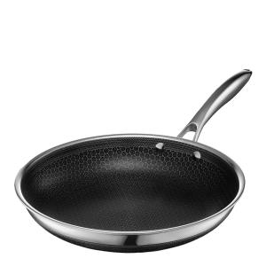 Hexclad Hybrid Stekpanna 26 cm Silver/Svart