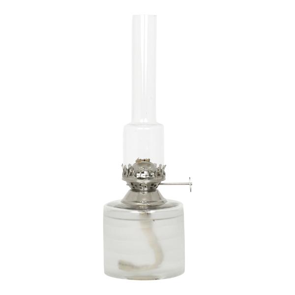Fotogenlampa Rak Liten Glas Frostat