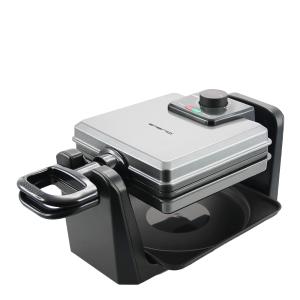 EMERIO Belgiskt Våffeljärn Svart