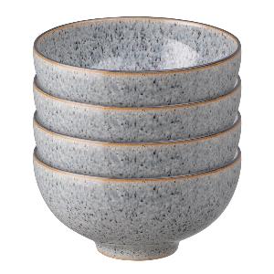 Denby Studio Skål 13 cm 4-pack Grå