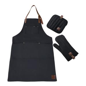 Dorre Flick Förklädesset 3 delar Grå