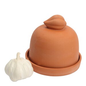 Dexam Terracotta vitlöksbakare 13x13 cm