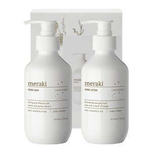 Meraki Presentask Winter Moment handvård 275 ml 2-pack Warm Orange