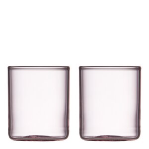 Lyngby Glas Torino shotglass 6 cl 2-pack pink