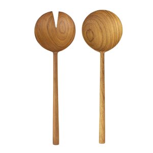 A World of Craft Round salladsbestick 26 cm teak
