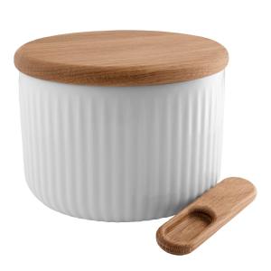 Eva Trio Legio Nova Saltkar Med Lock Och Sked Vit