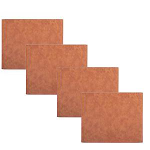 Ziczac Troja Bordstablett 4-Pack cognac