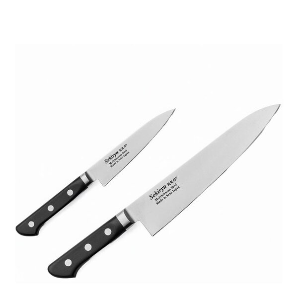 Sekiryu Master knivset 2 delar svart